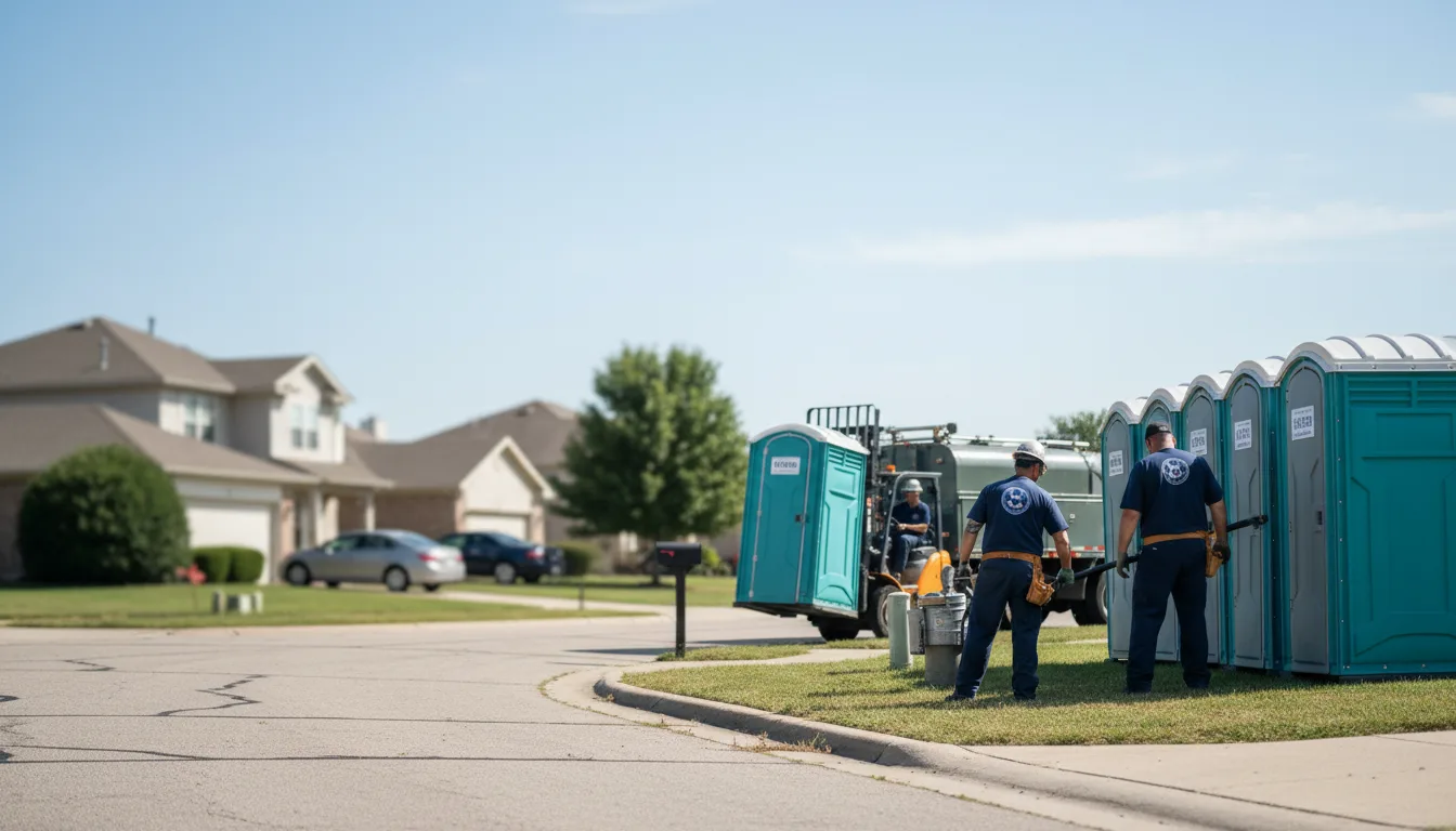 Porta Potty Rental in Bartlett, IL near me